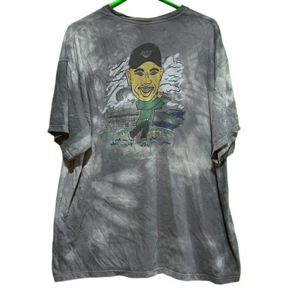 Old Row Tiger Woods Masters Jacket “Yeah‎ Buddy… It Fits” Pocket Tshirt 2XL